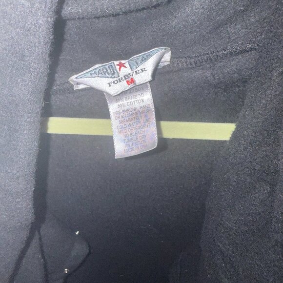 Hard Tail Black Lightweight Jacket – Open Front, Size Medium - Picture 2 of 4